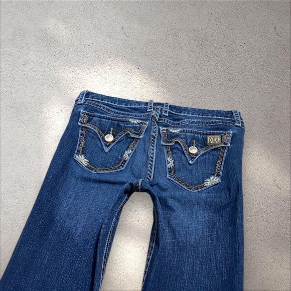 Wrangler Rock 47 Low-Mid Bootcut Jeans - Picture 3 of 7